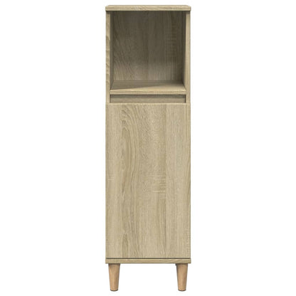Set Mobili da Bagno 3 pz Rovere Sonoma in Legno Multistrato | homemem39