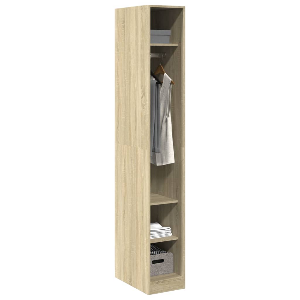 Armadio Rovere Sonoma 30x50x200 cm in Legno Multistrato - homemem39