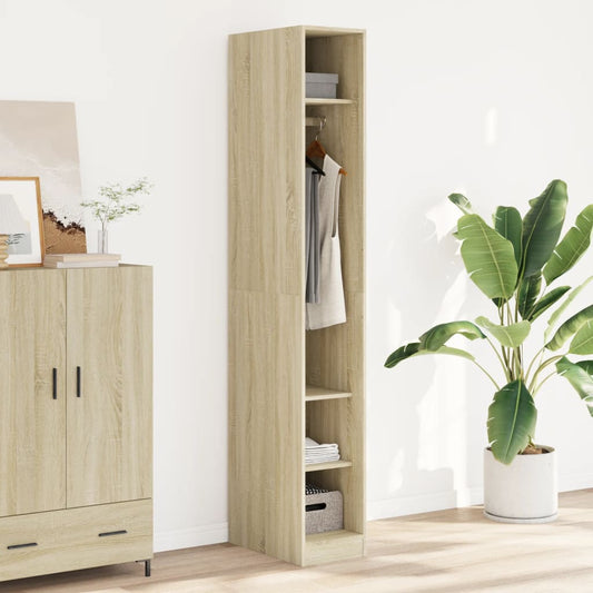 Armadio Rovere Sonoma 30x50x200 cm in Legno Multistrato - homemem39