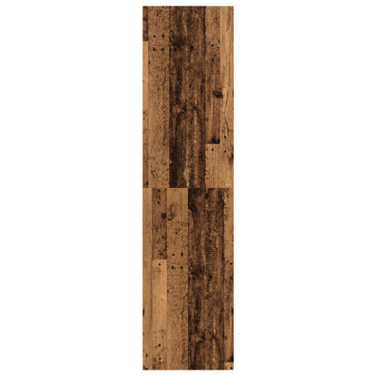 Armadio Legno Antico 30x50x200 cm in Legno Multistrato - homemem39