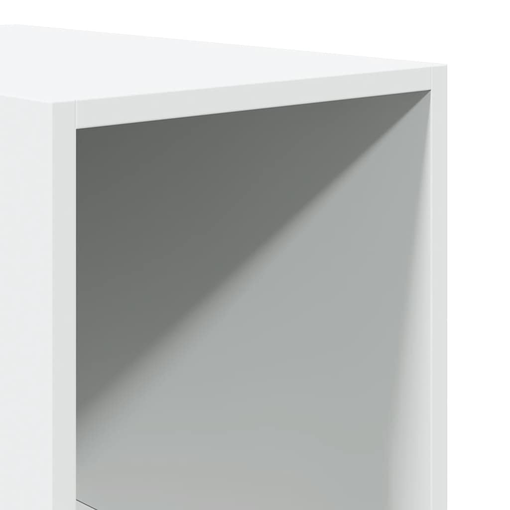 Armadio Bianco 30x50x200 cm in Legno tecnico - homemem39