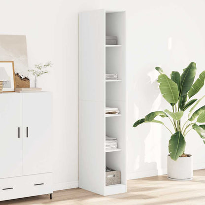 Armadio Bianco 30x50x200 cm in Legno tecnico - homemem39