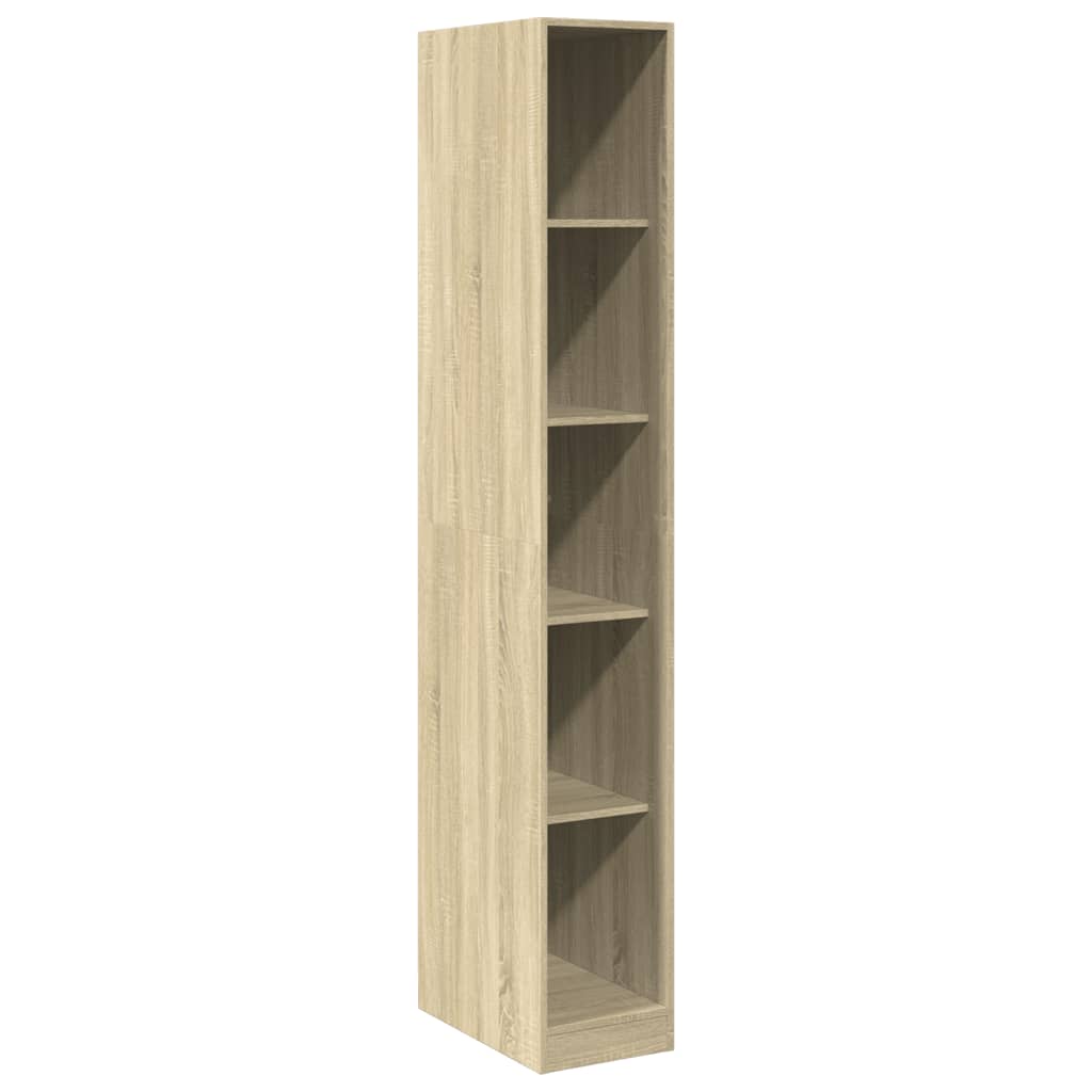 Armadio Rovere Sonoma 30x50x200 cm in Legno tecnico | homemem39