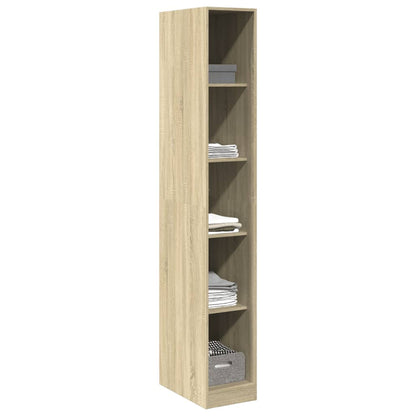 Armadio Rovere Sonoma 30x50x200 cm in Legno tecnico | homemem39