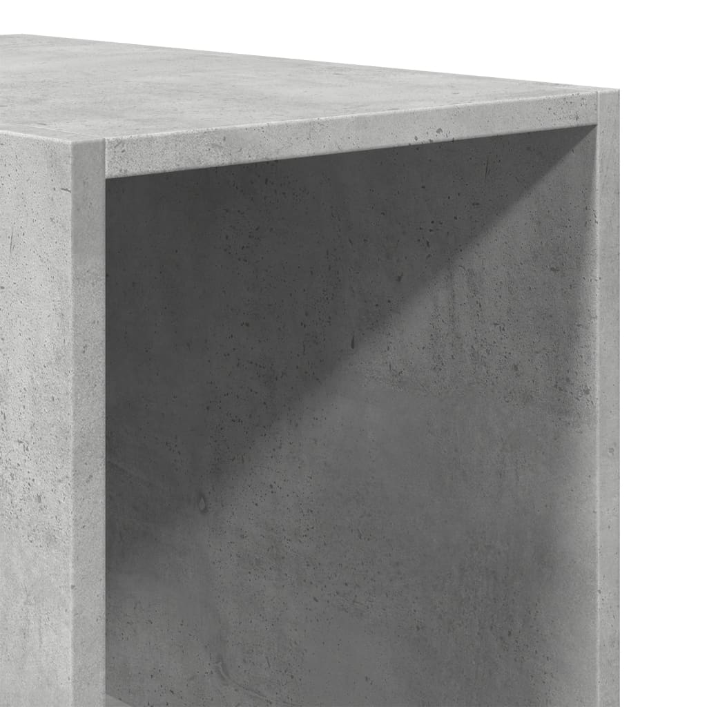 Armadio Grigio Cemento 30x50x200 cm in Legno tecnico | homemem39