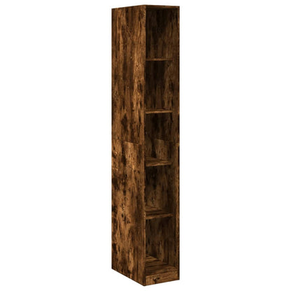 Armadio Rovere Fumo 30x50x200 cm in Legno tecnico - homemem39