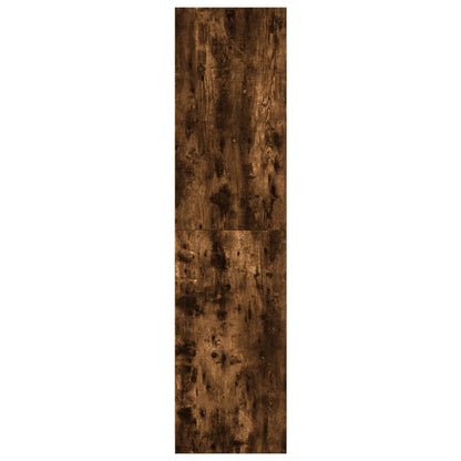 Armadio Rovere Fumo 30x50x200 cm in Legno tecnico | homemem39