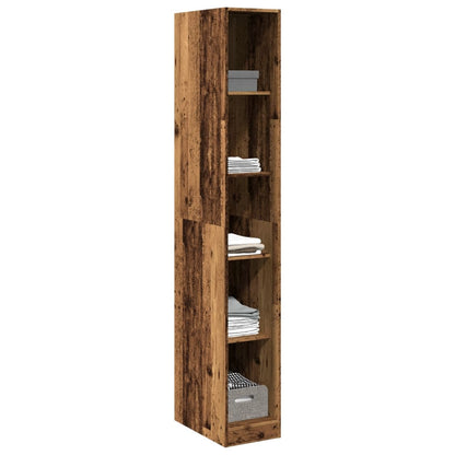 Armadio Legno Antico 30x50x200 cm in Legno tecnico | homemem39