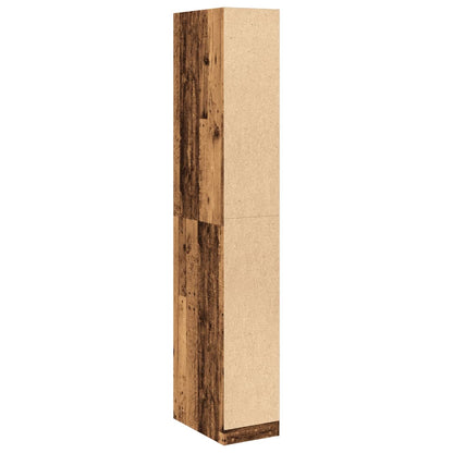 Armadio Legno Antico 30x50x200 cm in Legno tecnico | homemem39