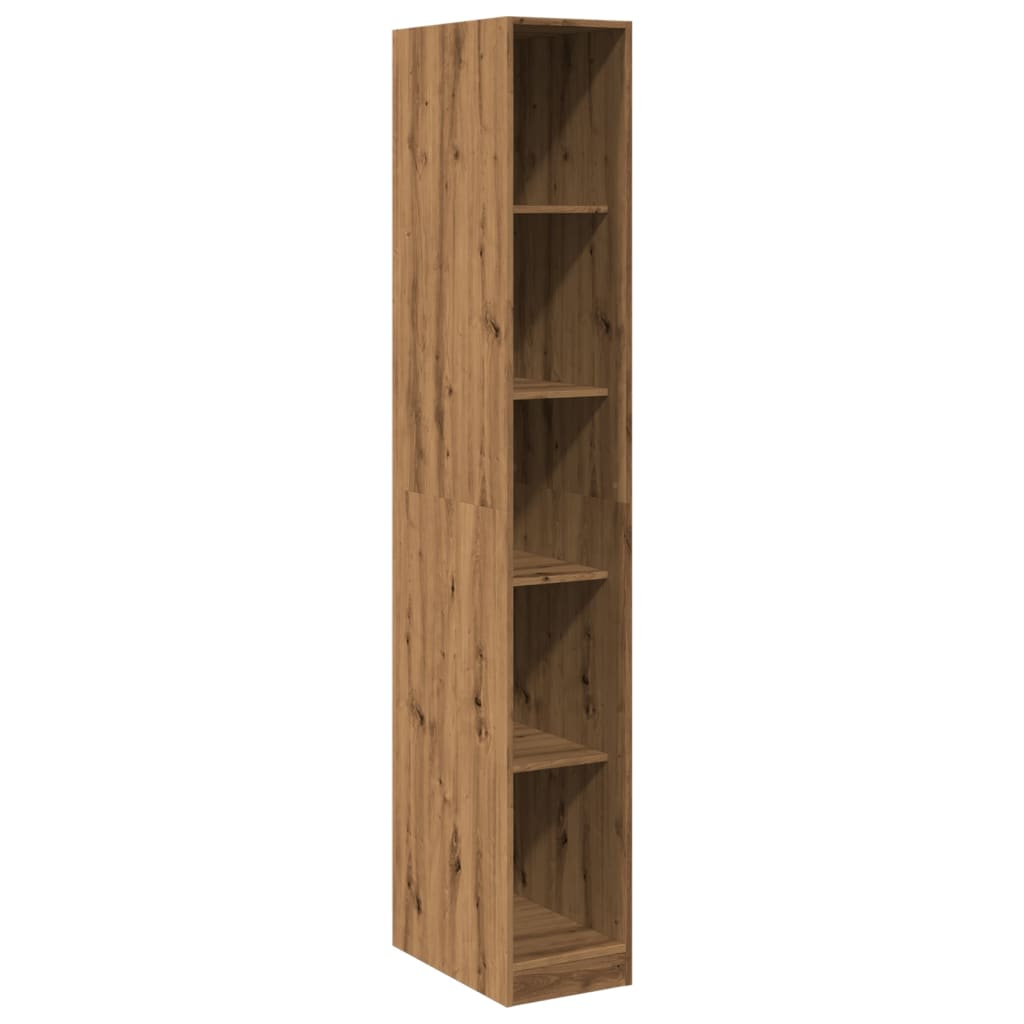 Armadio Rovere Artigianale 30x50x200 cm in Legno tecnico - homemem39