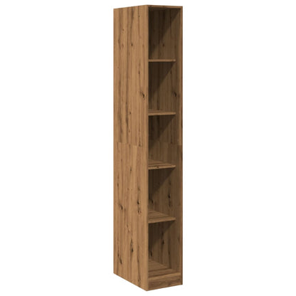 Armadio Rovere Artigianale 30x50x200 cm in Legno tecnico - homemem39