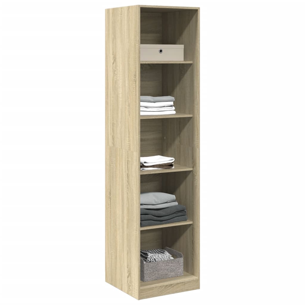 Armadio Rovere Sonoma 50x50x200 cm in Legno tecnico | homemem39