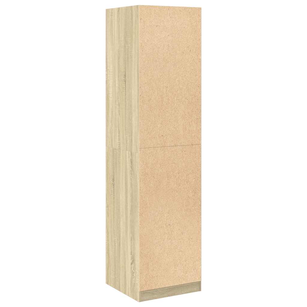 Armadio Rovere Sonoma 50x50x200 cm in Legno tecnico | homemem39