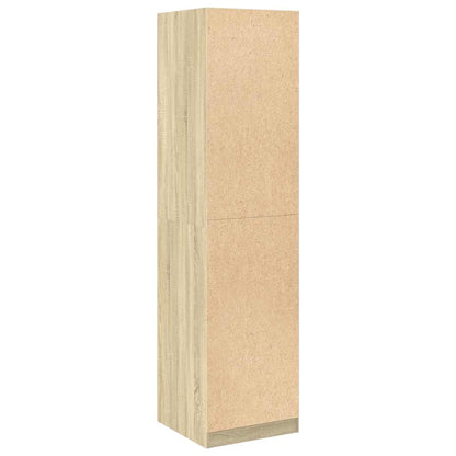 Armadio Rovere Sonoma 50x50x200 cm in Legno tecnico | homemem39
