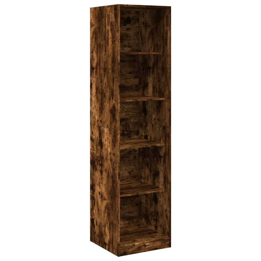 Armadio Rovere Fumo 50x50x200 cm in Legno tecnico - homemem39