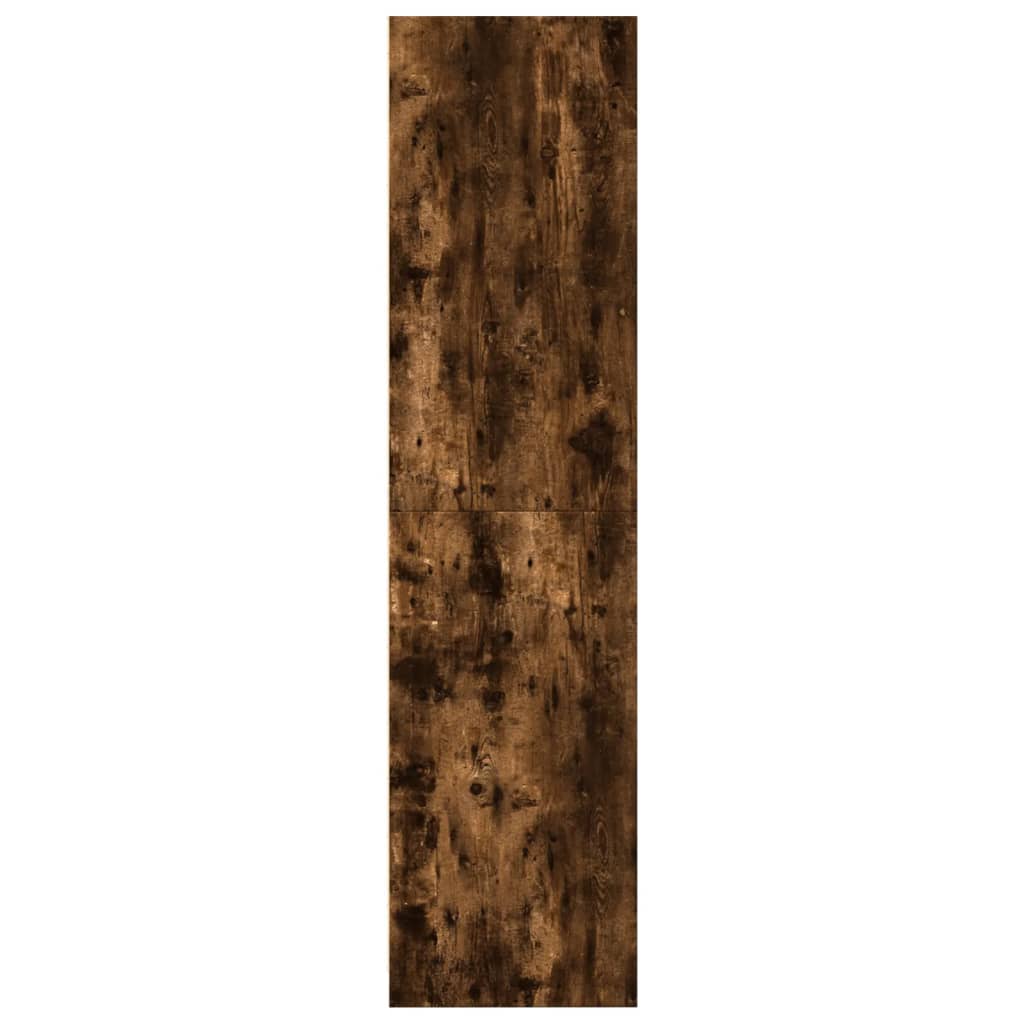Armadio Rovere Fumo 50x50x200 cm in Legno tecnico - homemem39
