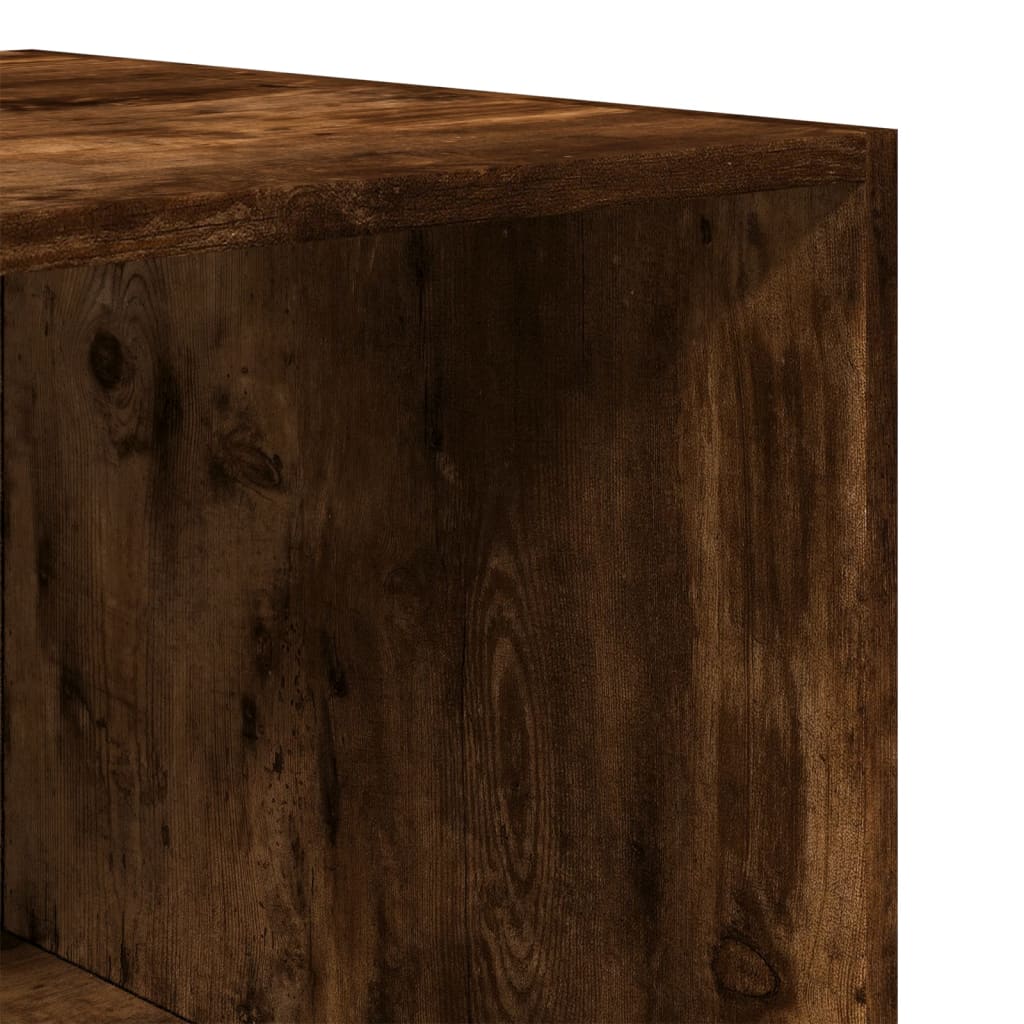 Armadio Rovere Fumo 50x50x200 cm in Legno tecnico