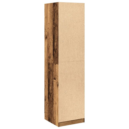 Armadio Legno Antico 50x50x200 cm in Legno tecnico | homemem39