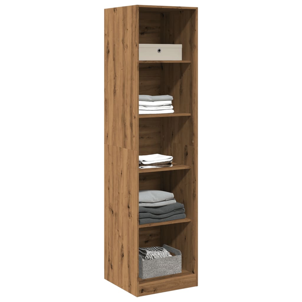 Armadio Rovere Artigianale 50x50x200 cm in Legno tecnico - homemem39
