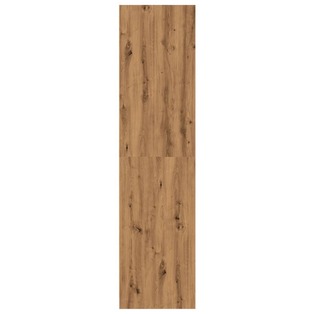 Armadio Rovere Artigianale 50x50x200 cm in Legno tecnico - homemem39