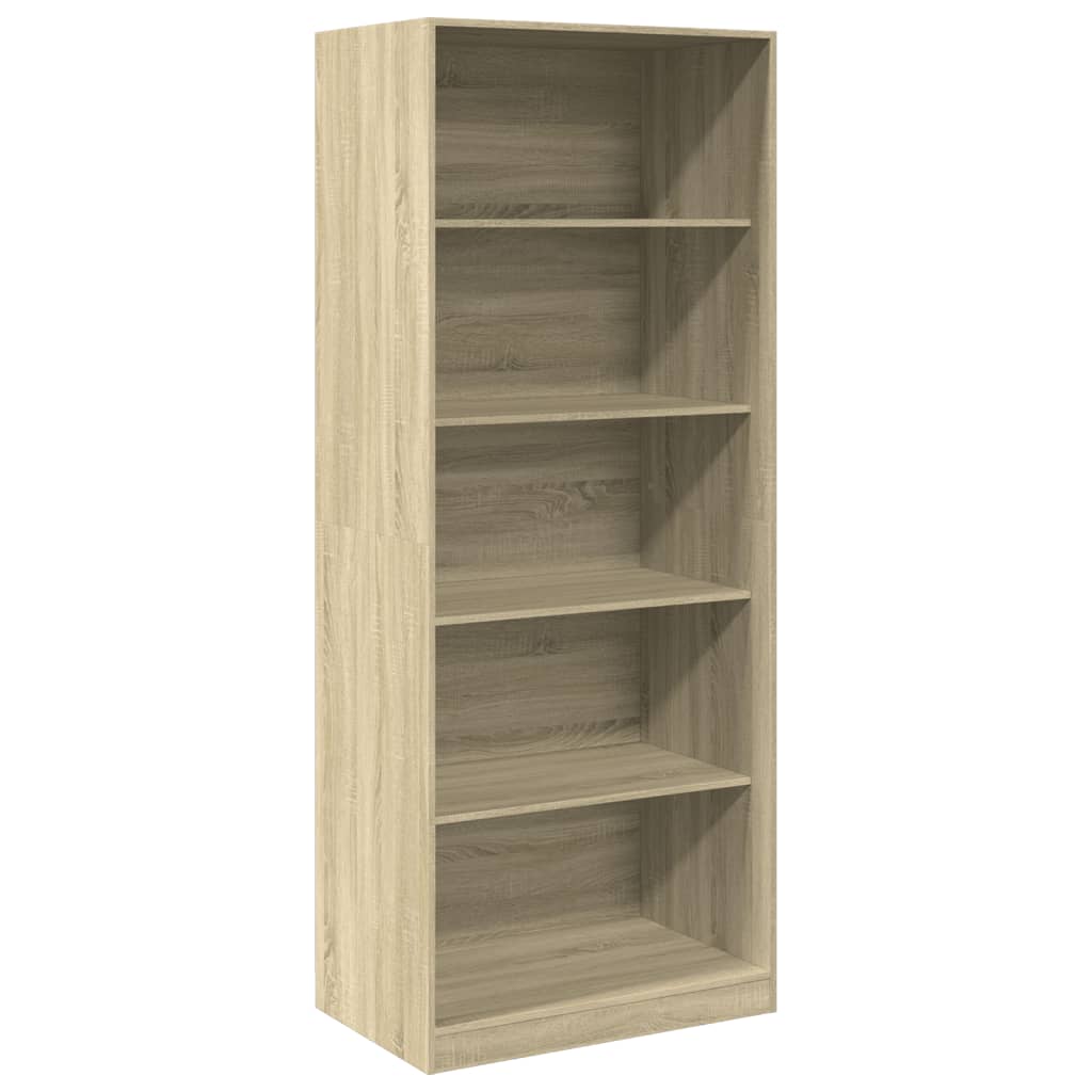 Armadio Rovere Sonoma 80x50x200 cm in Legno tecnico