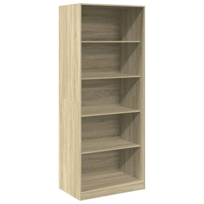 Armadio Rovere Sonoma 80x50x200 cm in Legno tecnico