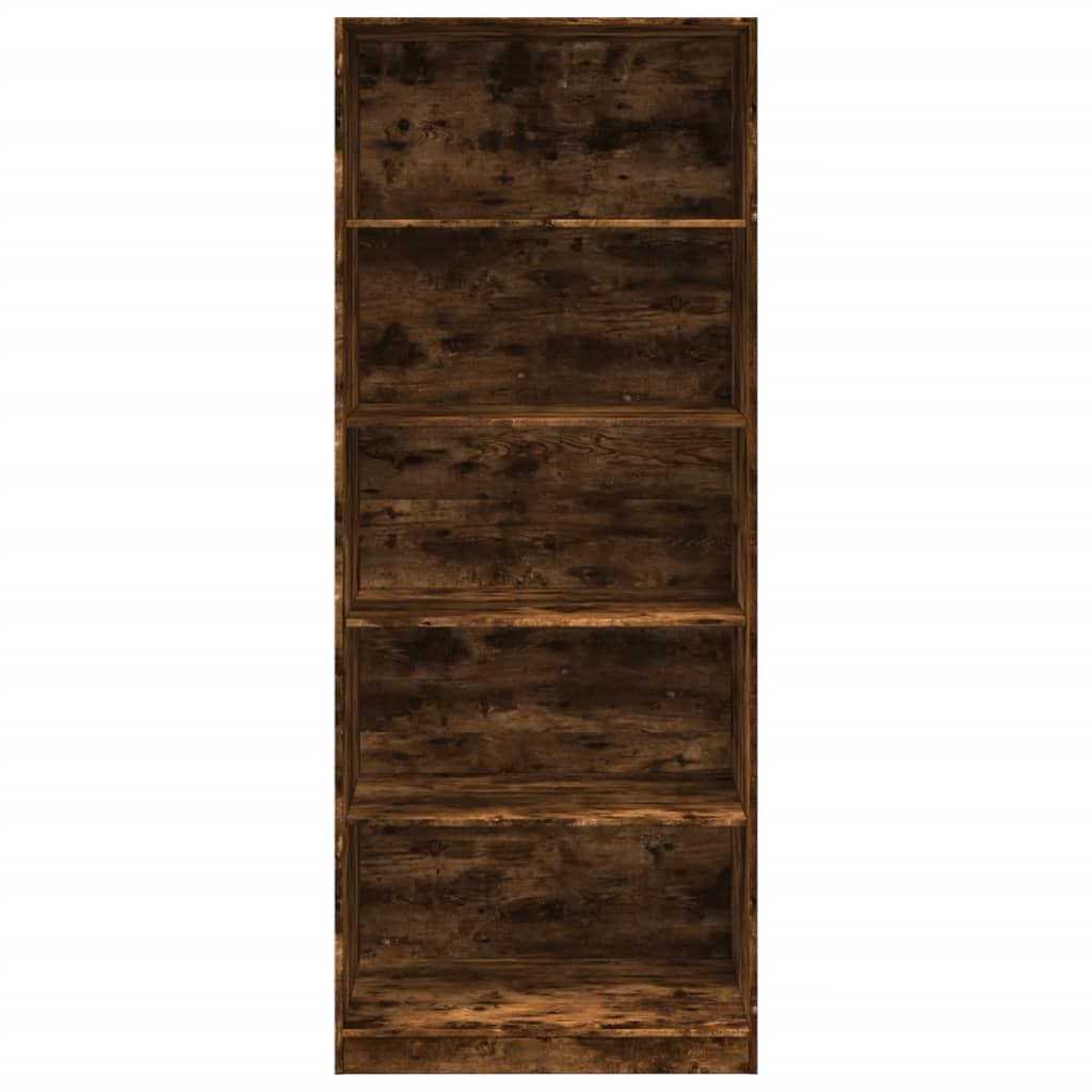 Armadio Rovere Fumo 80x50x200 cm in Legno tecnico