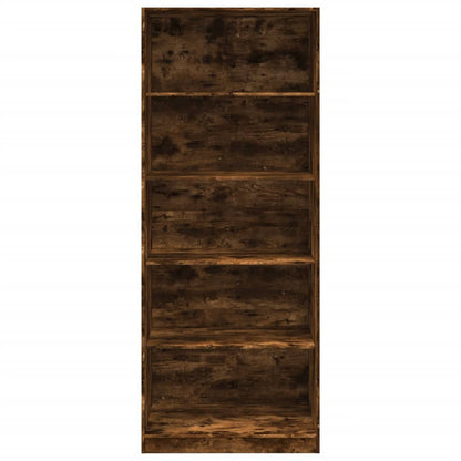 Armadio Rovere Fumo 80x50x200 cm in Legno tecnico