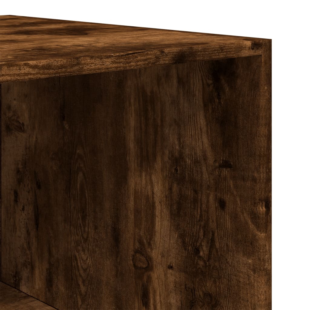 Armadio Rovere Fumo 80x50x200 cm in Legno tecnico - homemem39