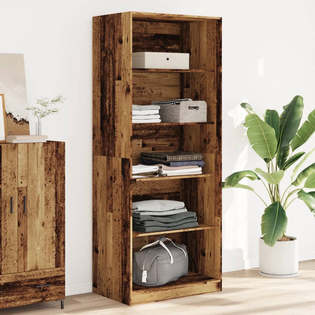 Armadio Legno Antico 80x50x200 cm in Legno tecnico - homemem39