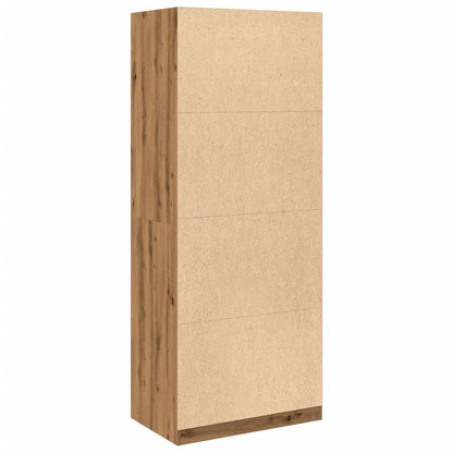 Armadio Rovere Artigianale 80x50x200 cm in Legno tecnico - homemem39