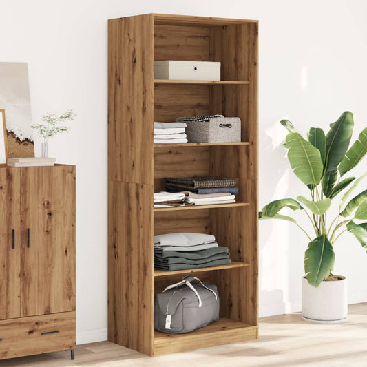Armadio Rovere Artigianale 80x50x200 cm in Legno tecnico - homemem39
