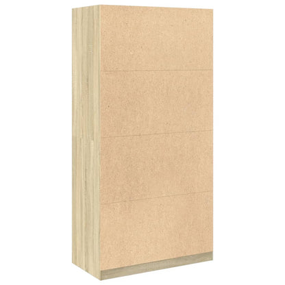 Armadio Rovere Sonoma 100x50x200 cm in Legno tecnico