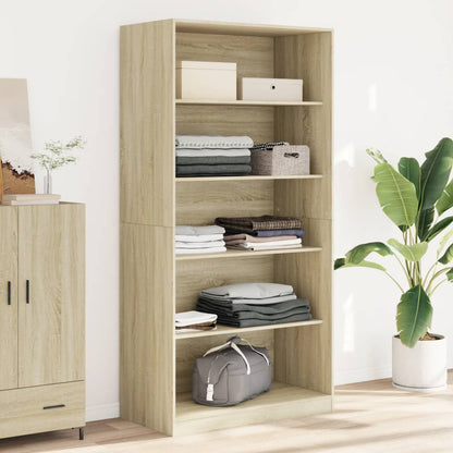 Armadio Rovere Sonoma 100x50x200 cm in Legno tecnico