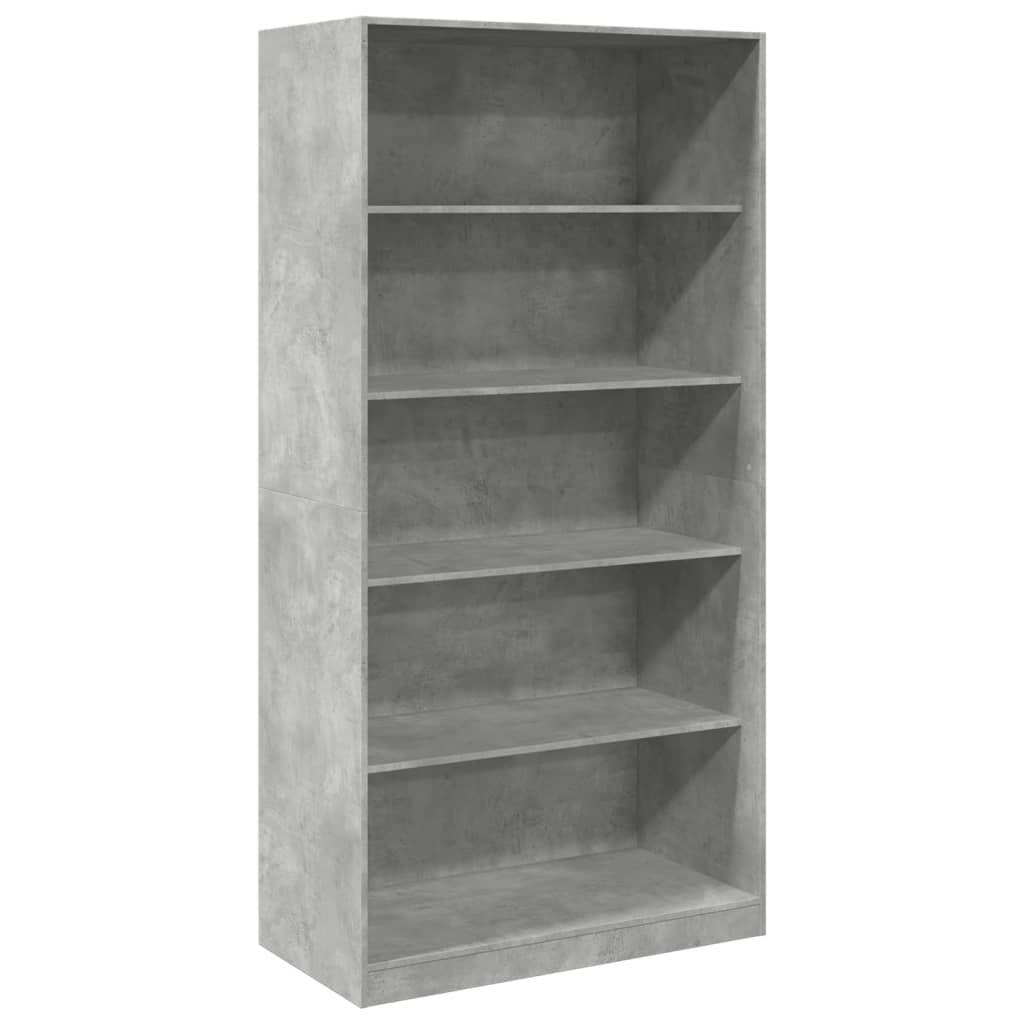 Armadio Grigio Cemento 100x50x200 cm in Legno tecnico - homemem39