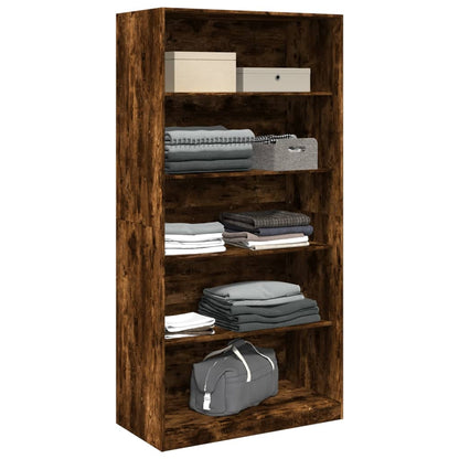 Armadio Rovere Fumo 100x50x200 cm in Legno tecnico - homemem39