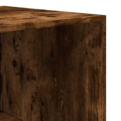 Armadio Rovere Fumo 100x50x200 cm in Legno tecnico | homemem39