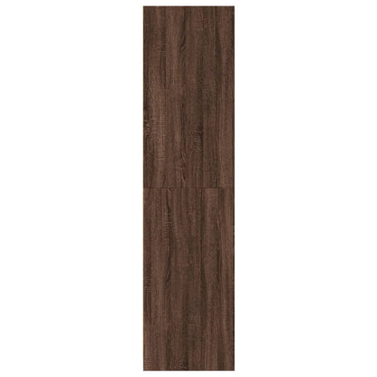 Armadio Rovere Marrone 100x50x200 cm in Legno tecnico - homemem39