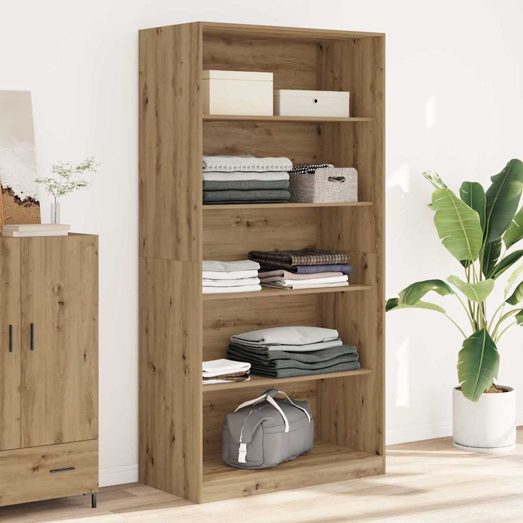 Armadio Rovere Artigianale 100x50x200 cm in Legno tecnico