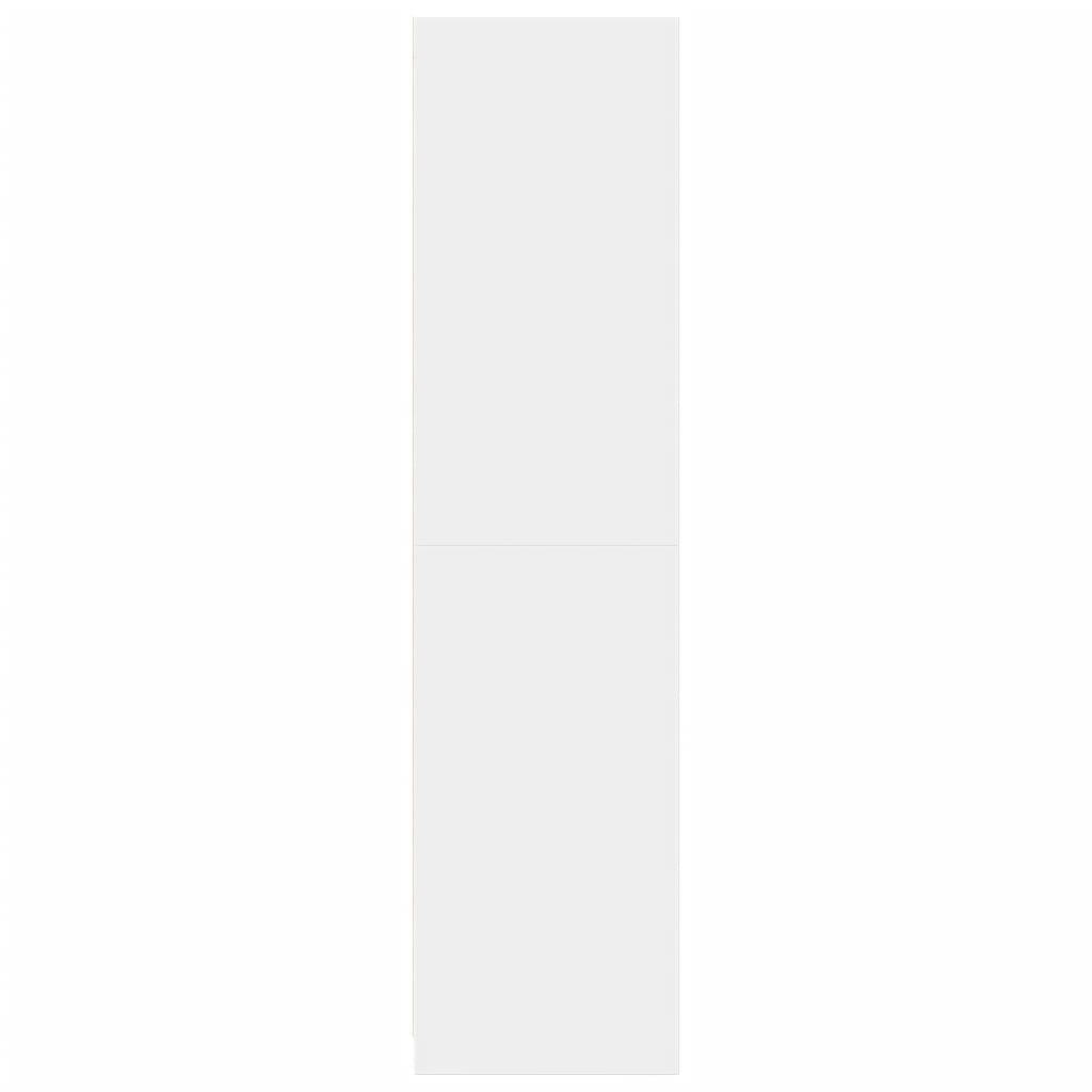 Armadio Bianco 30x50x200 cm in Legno Multistrato