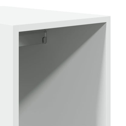 Armadio Bianco 30x50x200 cm in Legno Multistrato