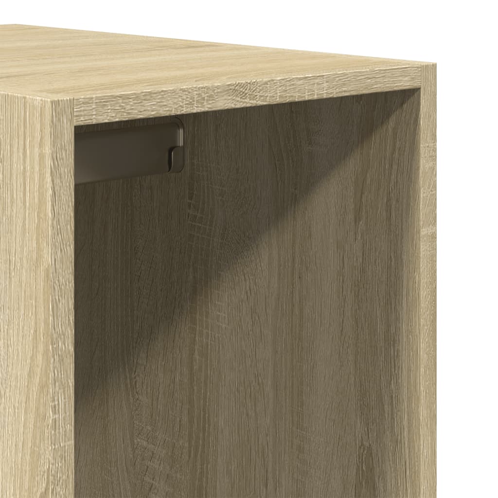 Armadio Rovere Sonoma 30x50x200 cm in Legno Multistrato - homemem39