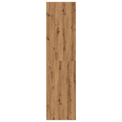 Armadio Rovere Artigianale 30x50x200 cm in Legno Multistrato - homemem39