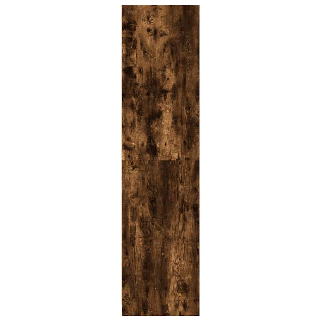 Armadio Rovere Fumo 80x50x200 cm in Legno Multistrato - homemem39