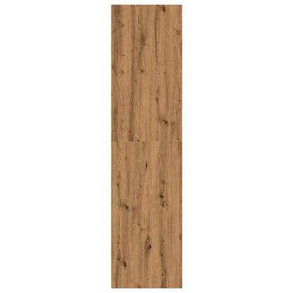Armadio Rovere Artigianale 80x50x200 cm in Legno Multistrato - homemem39