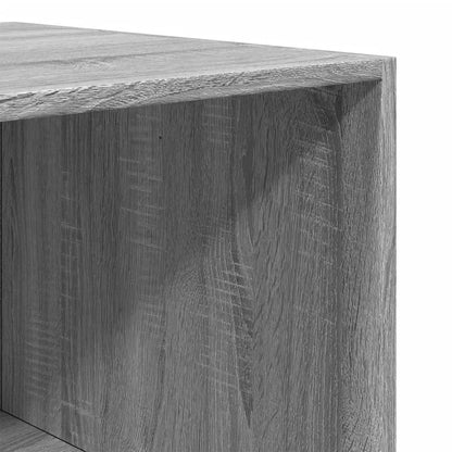 Armadio Grigio Sonoma 100x50x200 cm in Legno Multistrato - homemem39