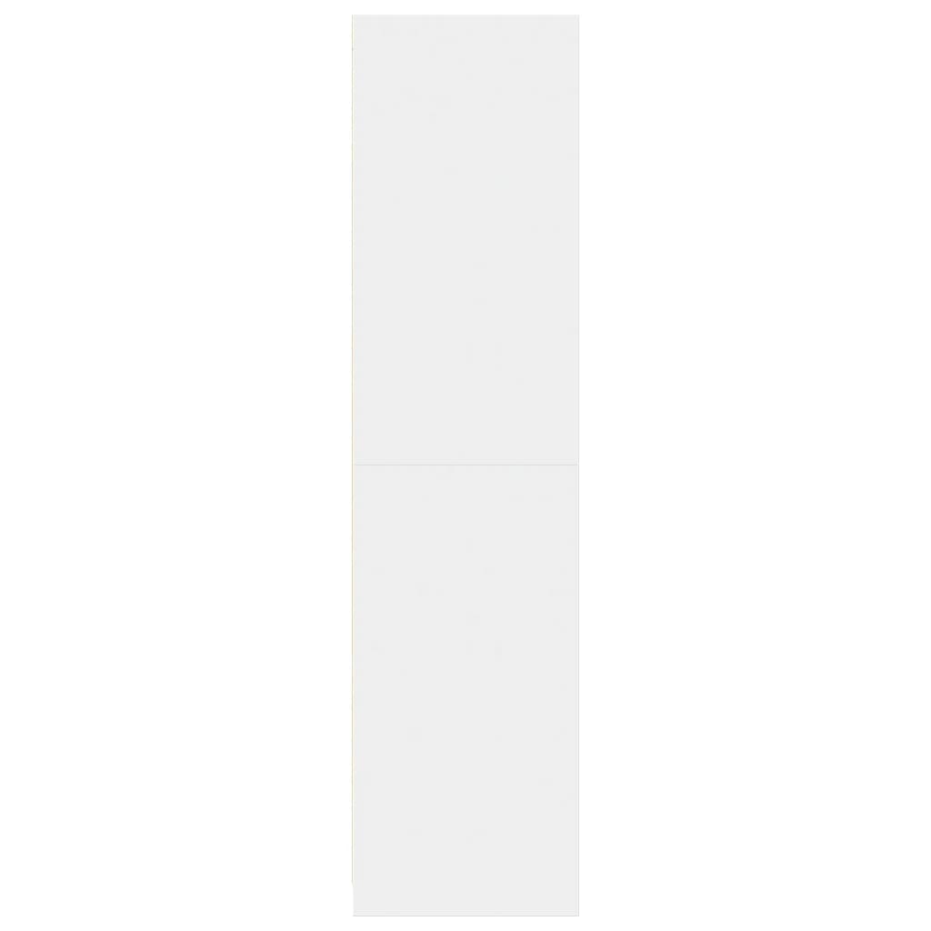 Armadio Bianco 30x50x200 cm in Legno Multistrato - homemem39