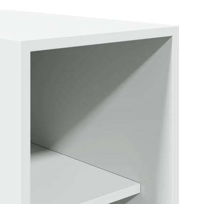 Armadio Bianco 30x50x200 cm in Legno Multistrato - homemem39