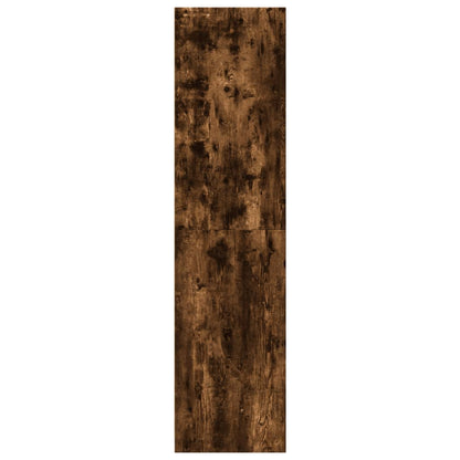 Armadio Rovere Fumo 30x50x200 cm in Legno Multistrato - homemem39