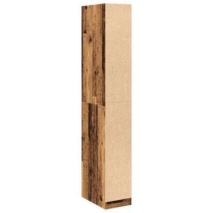 Armadio Legno Antico 30x50x200 cm in Legno Multistrato | homemem39